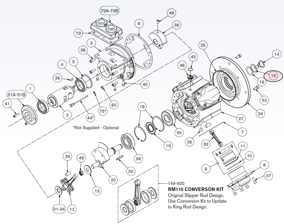 100-035 - Crankshaft Spacer