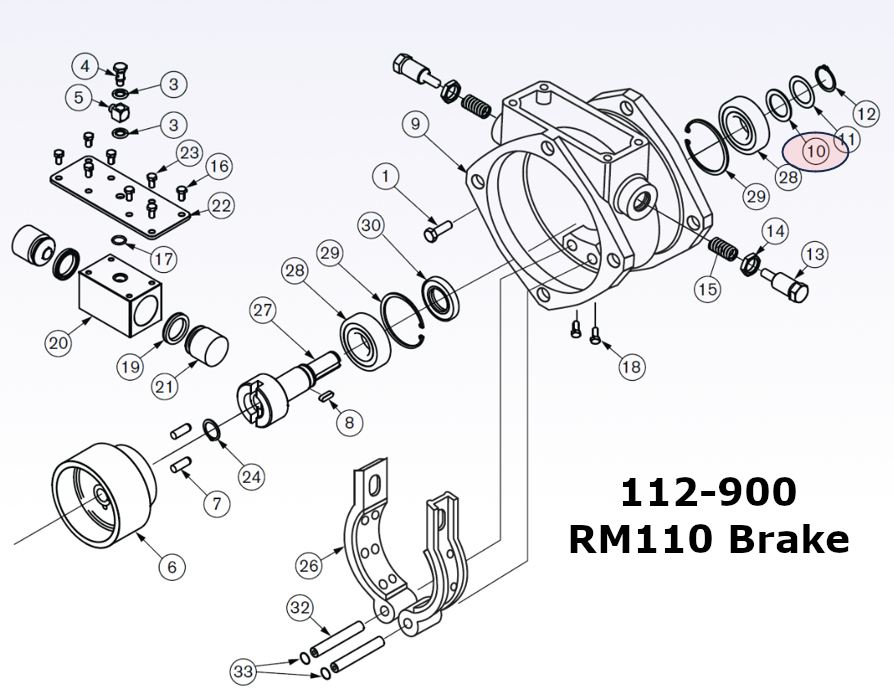 100-049 - Crankshaft Spacer Shim