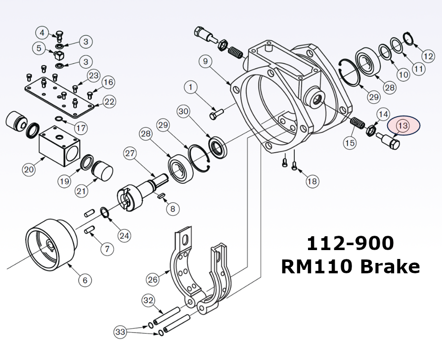 102-009 - Brake Spring Adjuster