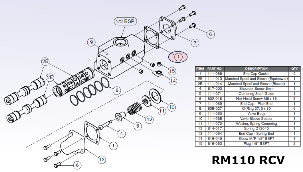 111-066 - Gasket (End Plate)