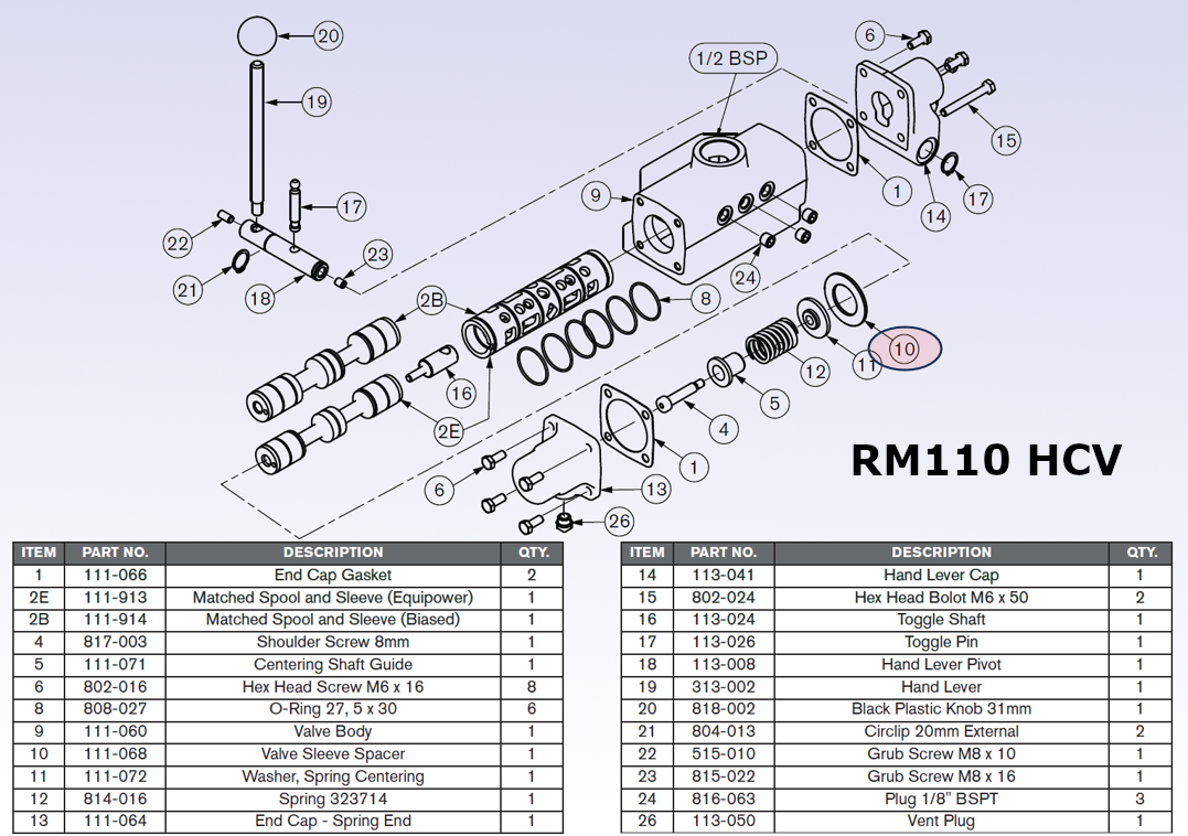 111-068 - Valve Sleeve Spacer