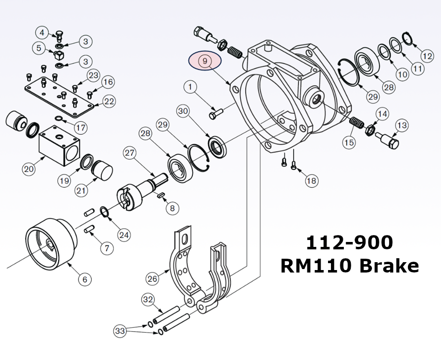 112-008 - Brake Housing