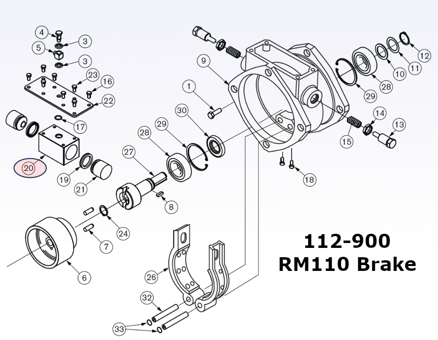 112-014 - Piston Block