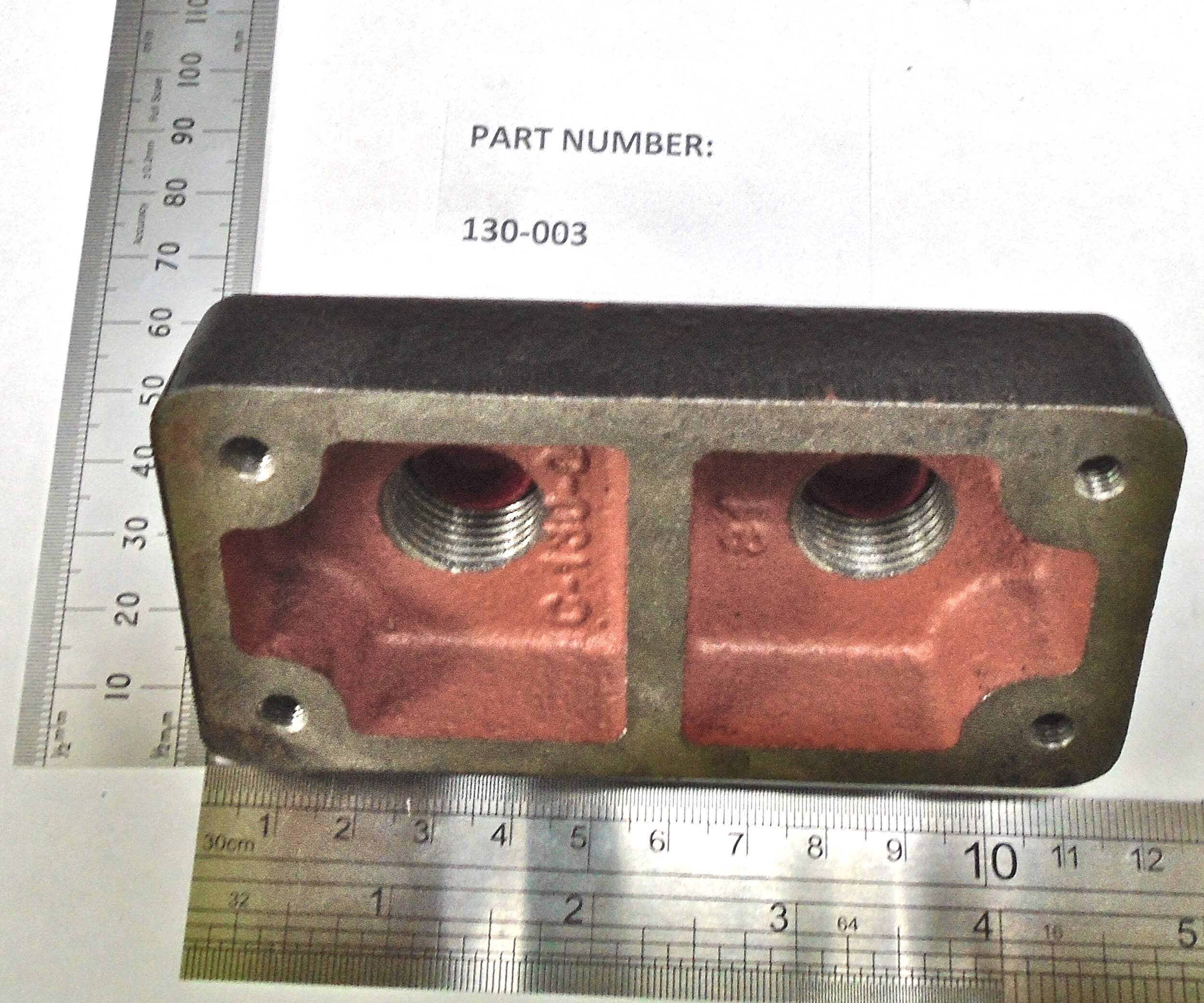 130-003 - Inlet Adaptor Plate (BSP)