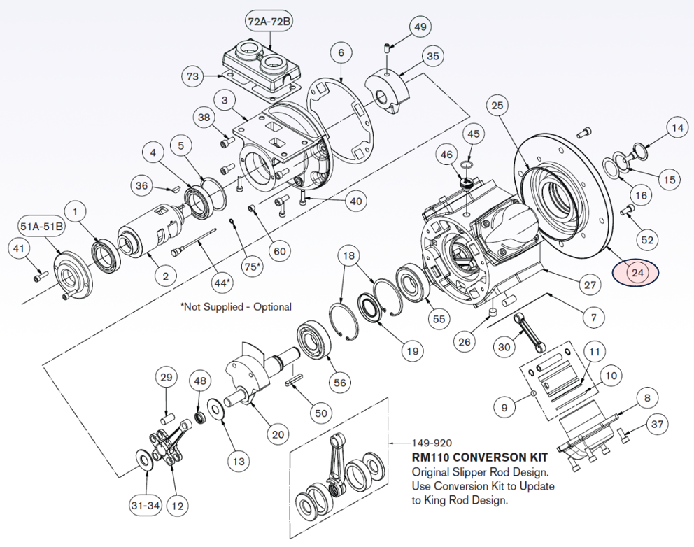 130-076 - Std. Flange Plate