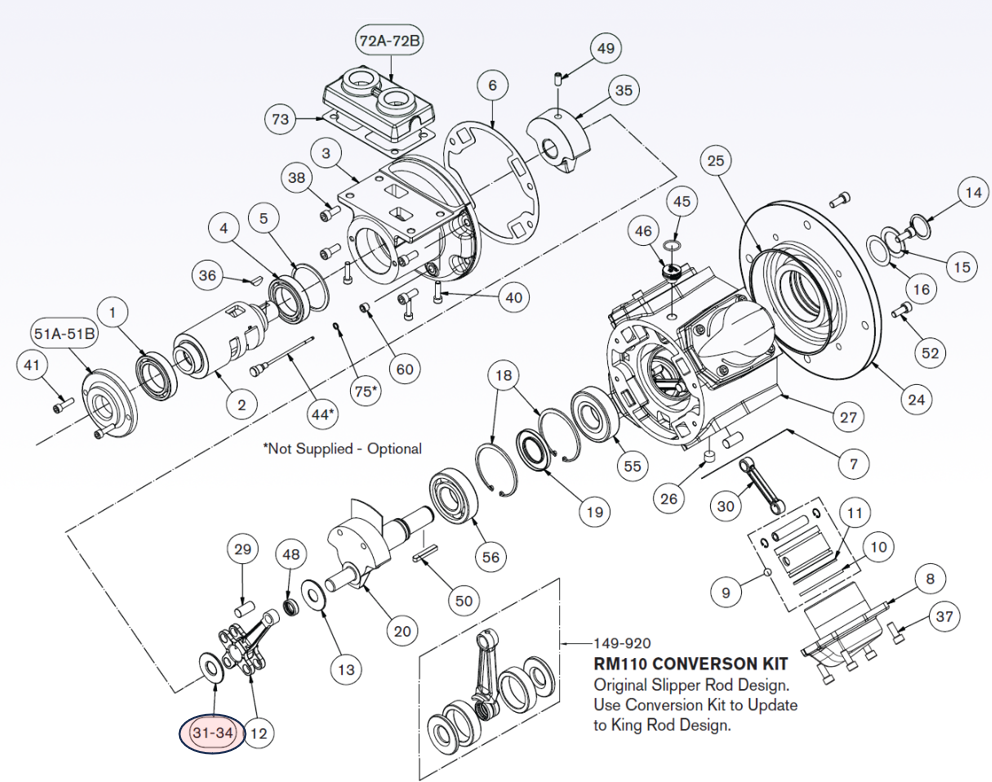 140-052 - Crank Spacer 31