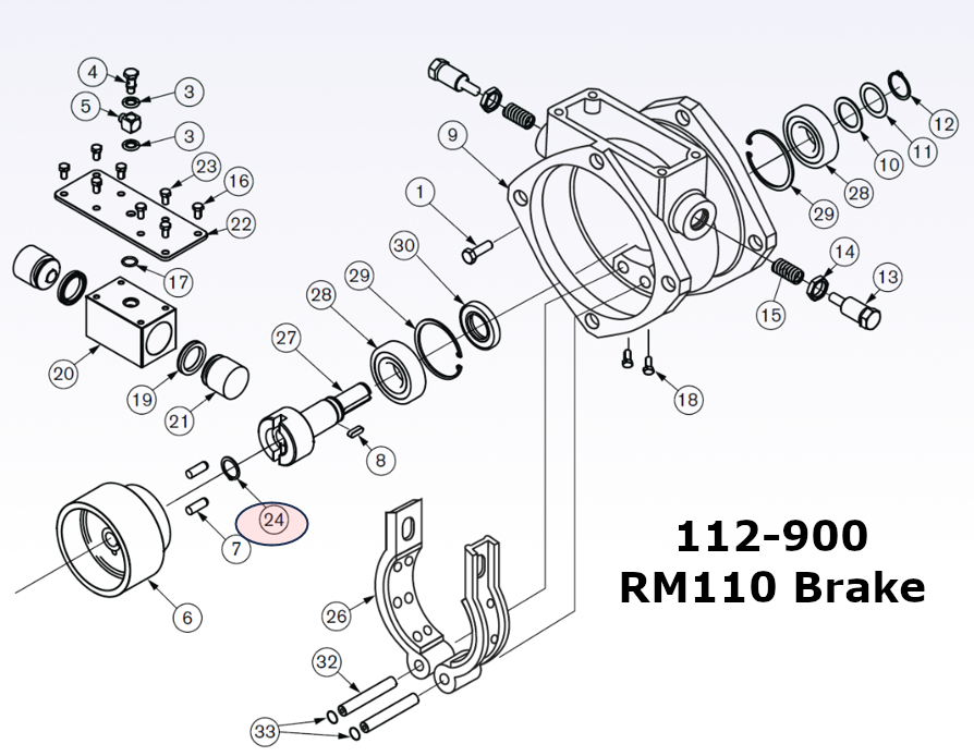 804-003 - Circlip 14mm (External)