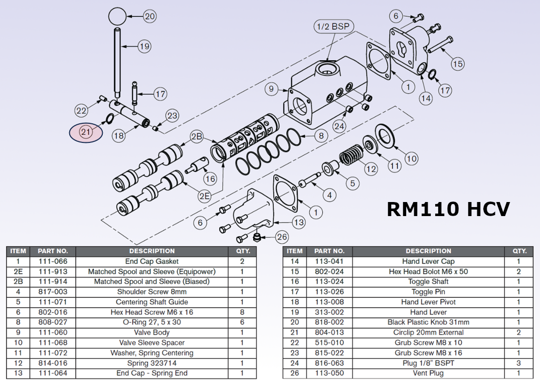 804-013 - Circlip 20mm (External)