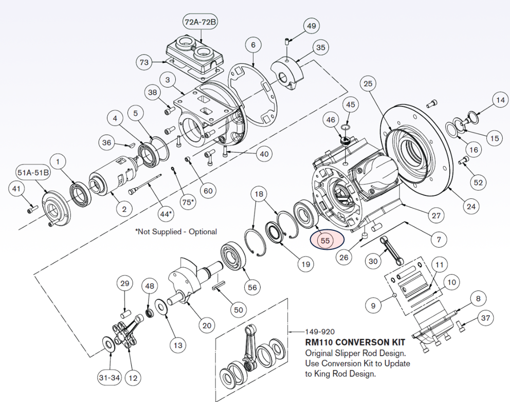 807-007 - Output Shaft Bearing