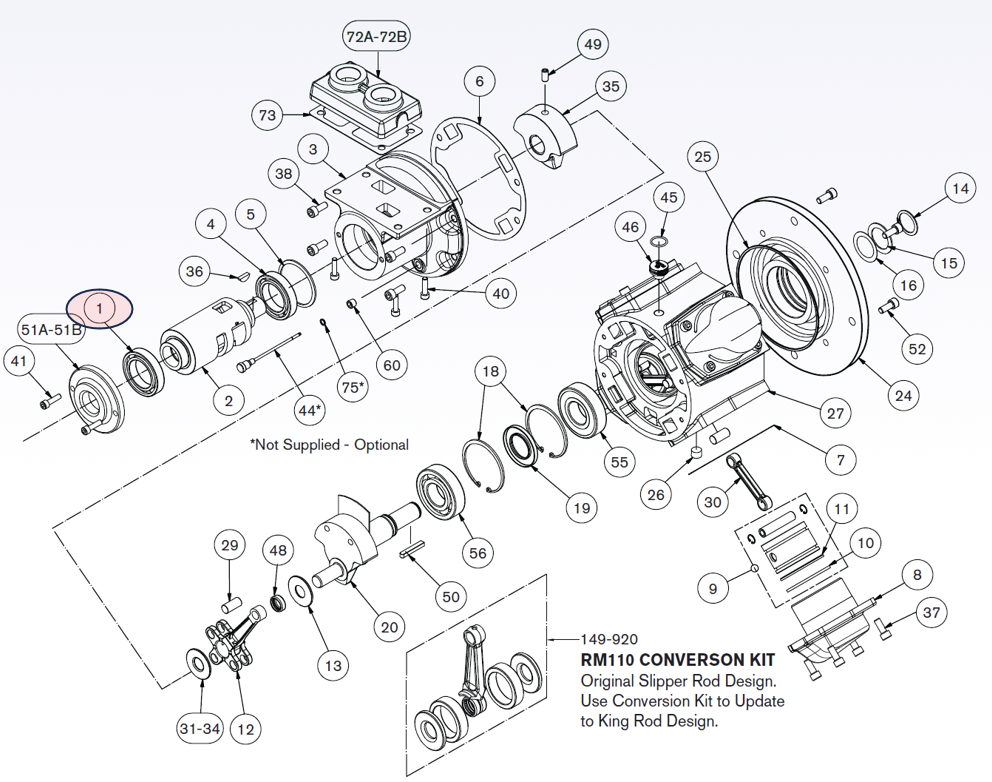 807-020 - Rotary Valve Bearing (Outer)