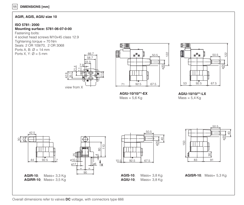 AGIS - Subplate Mounted Sequence Valve