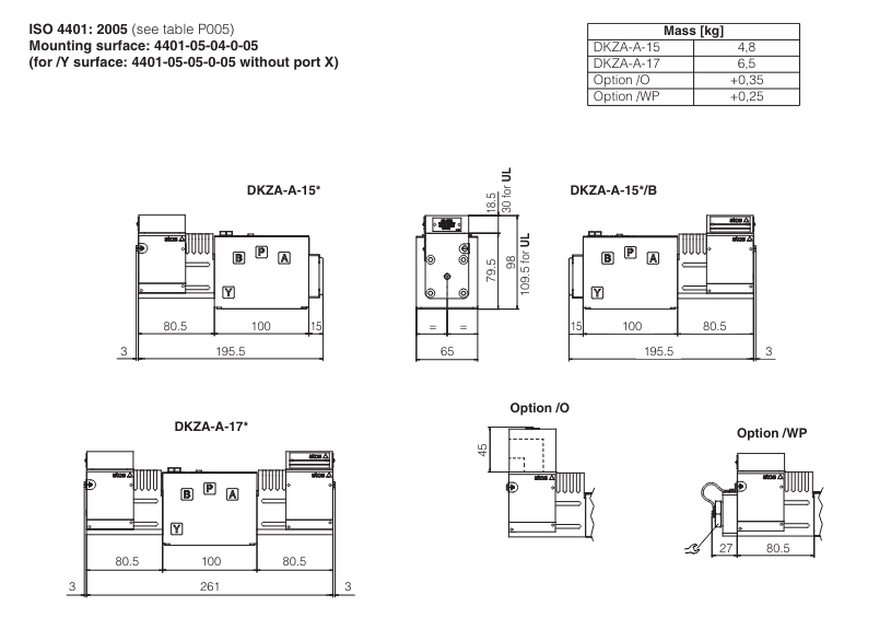 DHZA-A - Proportional Directional Valve