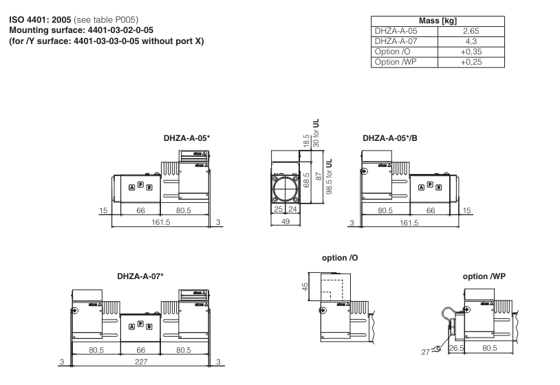 DHZA-A - Proportional Directional Valve