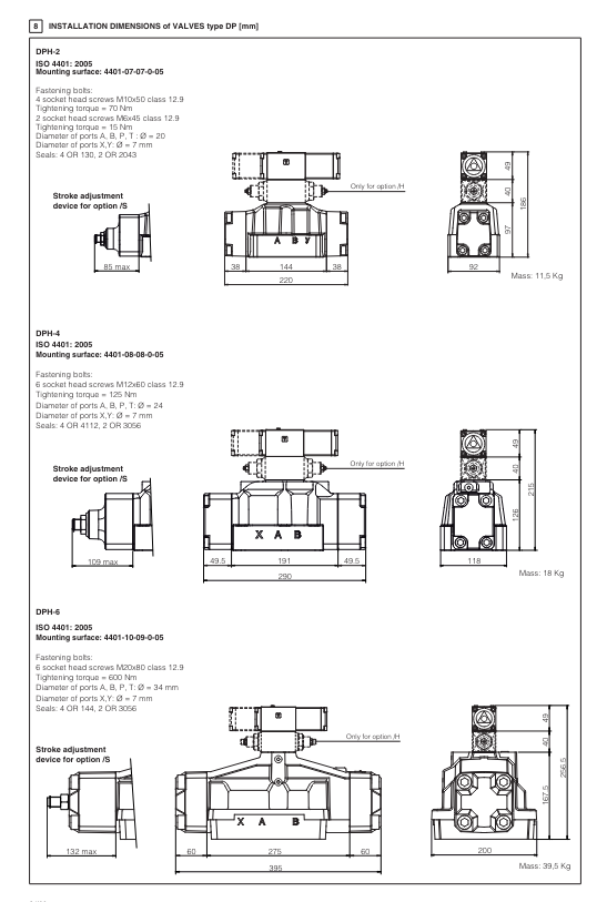 DP69 - Cetop Subplate Mounted Directional Valve