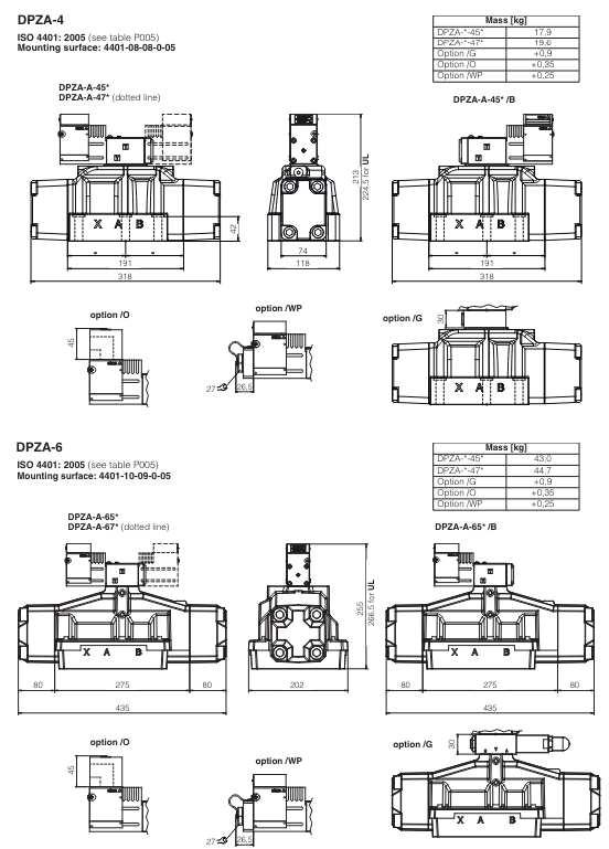 DPZA-A - Proportional Directional Valve