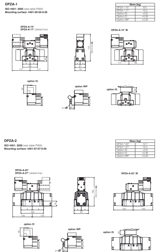 DPZA-A - Proportional Directional Valve