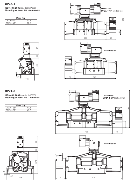 DPZA-T - Proportional Directional Valve