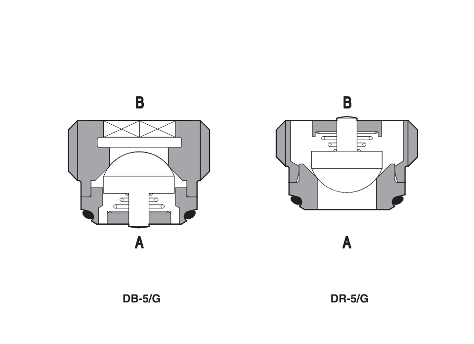 DR - Cartridge Check Valve