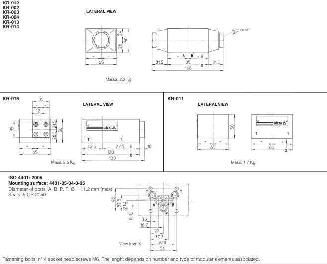 JPR - Cetop Sandwich Module Check Valve