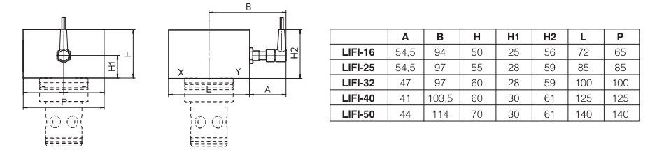 LIDA - Cartridge Check Valve