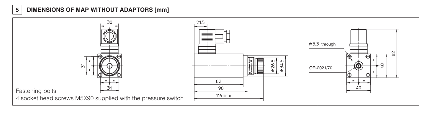 MAP - Subplate Mounted Switching Valve