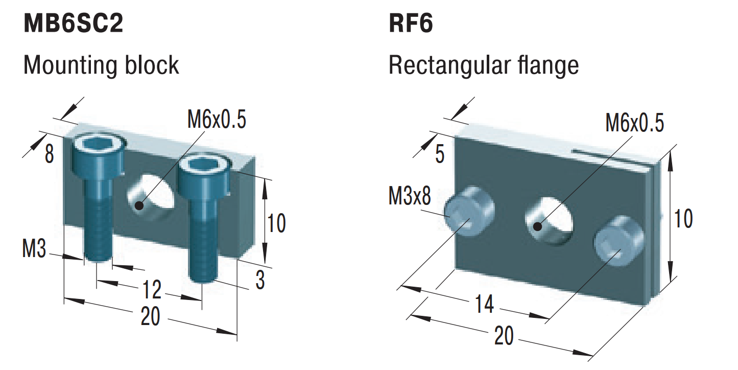 MC9EUM - Miniature Shock Absorber