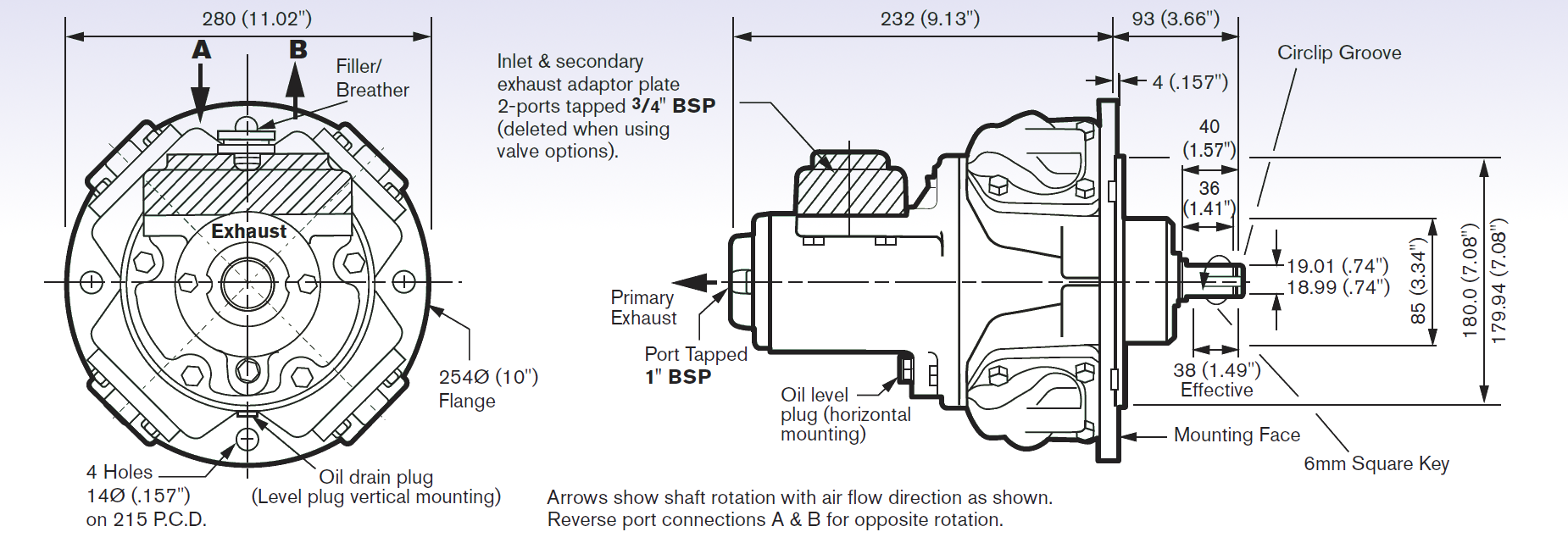 RM210 - Radial Piston Air Motor