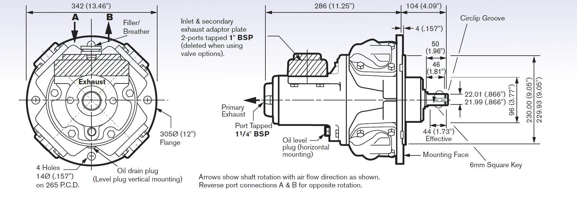 RM310 - Radial Piston Air Motor